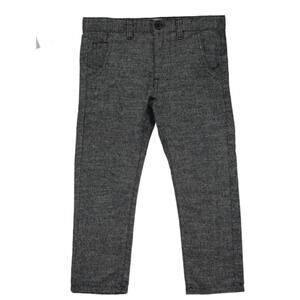 NEW ME & HENRY boys' antony soft cotton pants in black